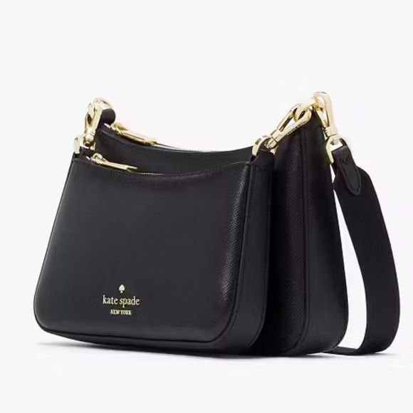 kate spade Handbags - NEW KATE SPADE DUET CROSSBODY SAFFIANO LEATHER (NWT)
